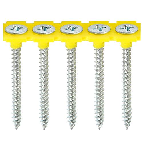 TIMCO Collated Drywall Fine Thread Bugle Head Silver Screws