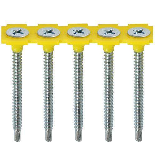 TIMCO Collated Drywall Self-Drilling Bugle Head Silver Screws