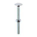 Carriage Bolt & Hex Nut - BZP