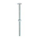 Carriage Bolt & Hex Nut - BZP