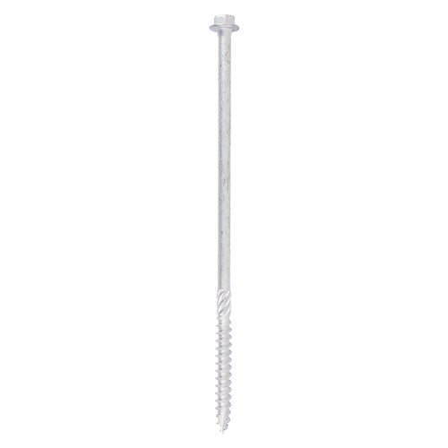 Timber Frame Screw HEX Silver