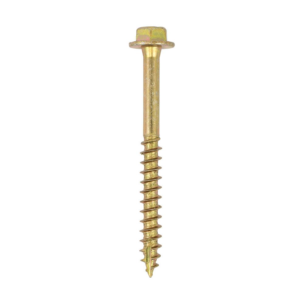 TIMCO Solo Advanced Hex Head Gold Coach Woodscrews