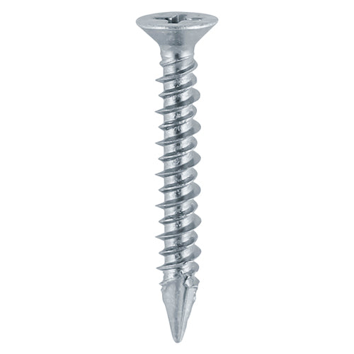 TIMCO Window Fabrication Screws Countersunk PH High-Low Thread Slash Point Zinc