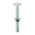 Carriage Bolt & Hex Nut - BZP