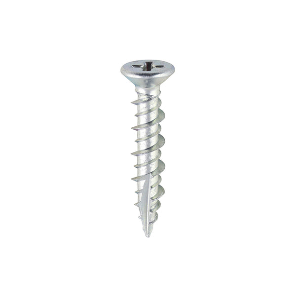 TIMCO Window Fabrication Screws Countersunk PH High-Low Thread Slash Point Zinc