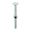 Carriage Bolt & Hex Nut - BZP