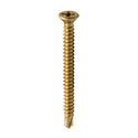 TIMCO Window Fabrication Screws Countersunk PH Metric Thread Self-Drilling Point Yellow