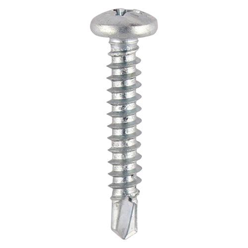 TIMCO Window Fabrication Screws Pan PH Self-Tapping Thread Self-Drilling Point Zinc - 0