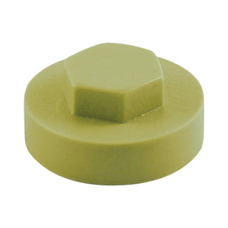 TIMCO Hex Head Cover Caps Moorland Green