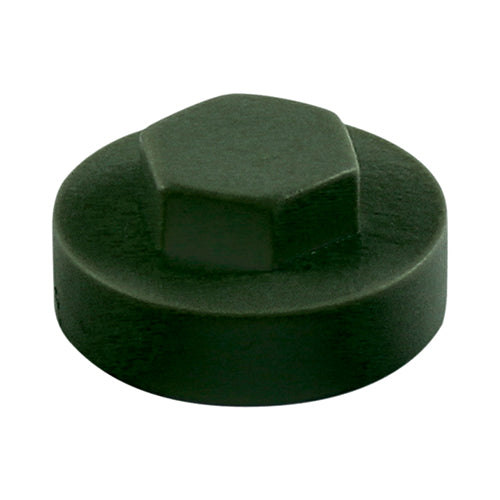 TIMCO Hex Head Cover Caps Juniper Green