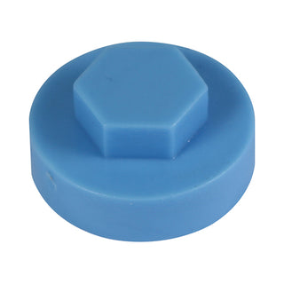 TIMCO Hex Head Cover Caps Cornflower