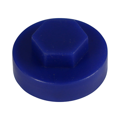 TIMCO Hex Head Cover Caps Ultra Marine