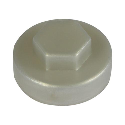 TIMCO Hex Head Cover Caps Metallic Silver