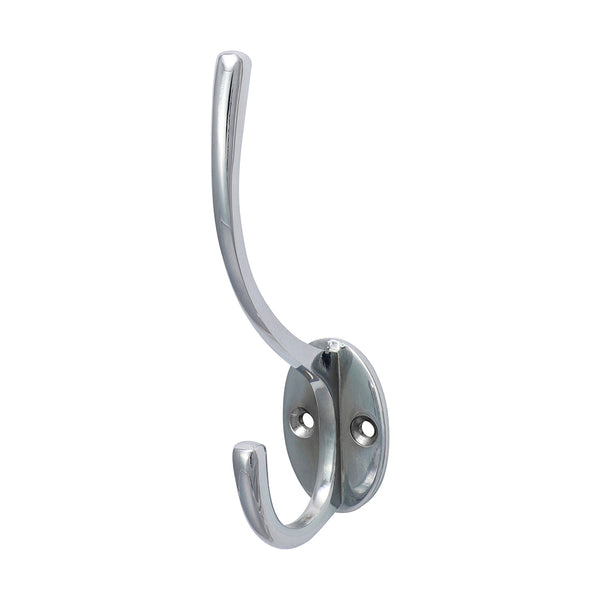 Single Robe Hook Sat. Chrome