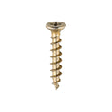 TIMCO Window Fabrication Screws Countersunk with Ribs PH Single Thread Gimlet Point Yellow