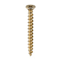 TIMCO Window Fabrication Screws Countersunk with Ribs PH Single Thread Gimlet Point Yellow