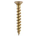 TIMCO Window Fabrication Screws Countersunk with Ribs PH Single Thread Gimlet Point Yellow