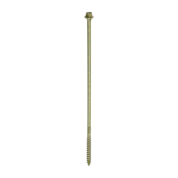 TIMCO Timber Screws Hex Flange Head Exterior Green