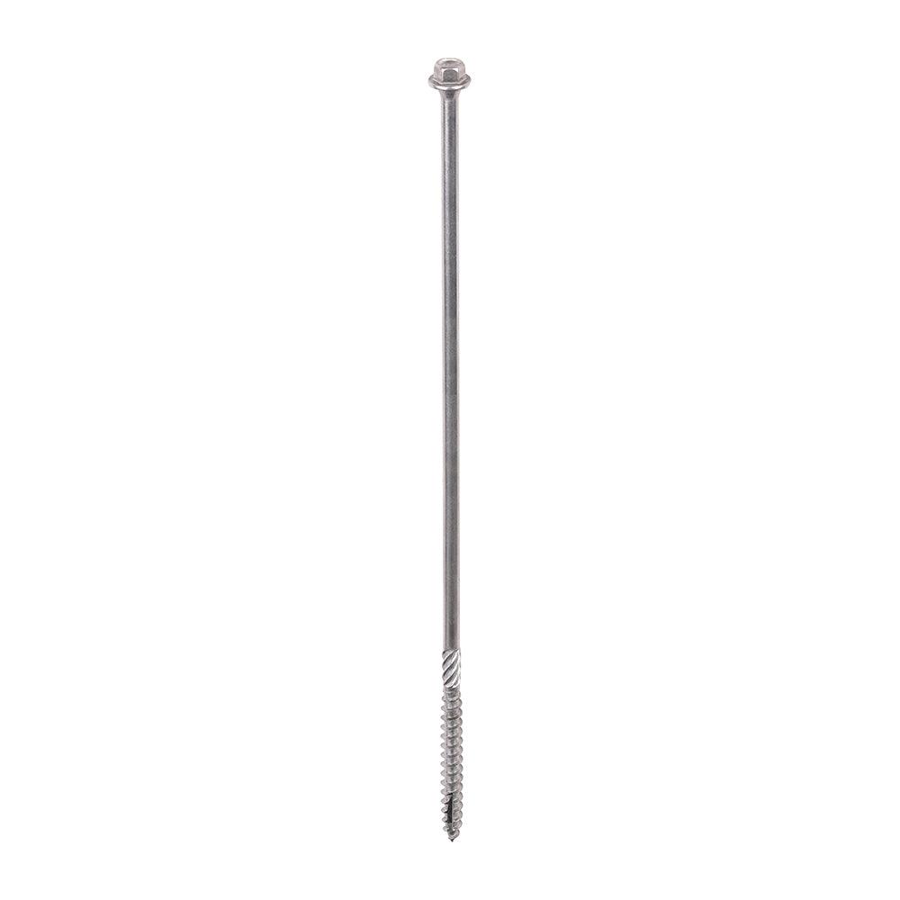 TIMCO Timber Screws Hex Flange Head A4 Stainless Steel