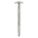 TIMCO Baypole Screws Wafer Flange PH Self-Drilling Point Zinc