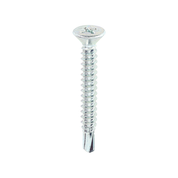 TIMCO Window Fabrication Screws Countersunk PH Self-Tapping Self-Drilling Point Zinc