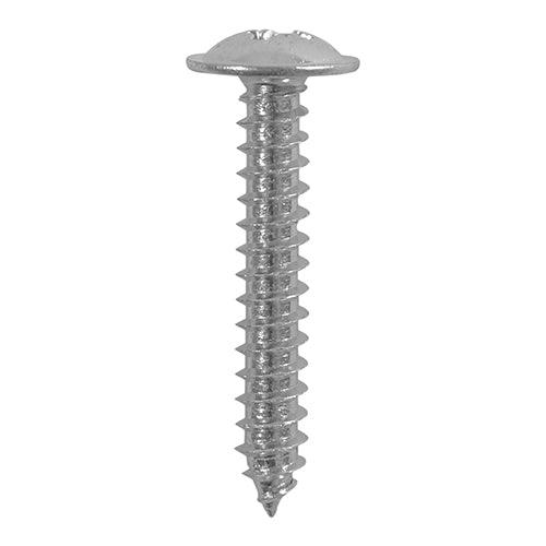 TIMCO Self-Tapping Flange Head A2 Stainless Steel Screws