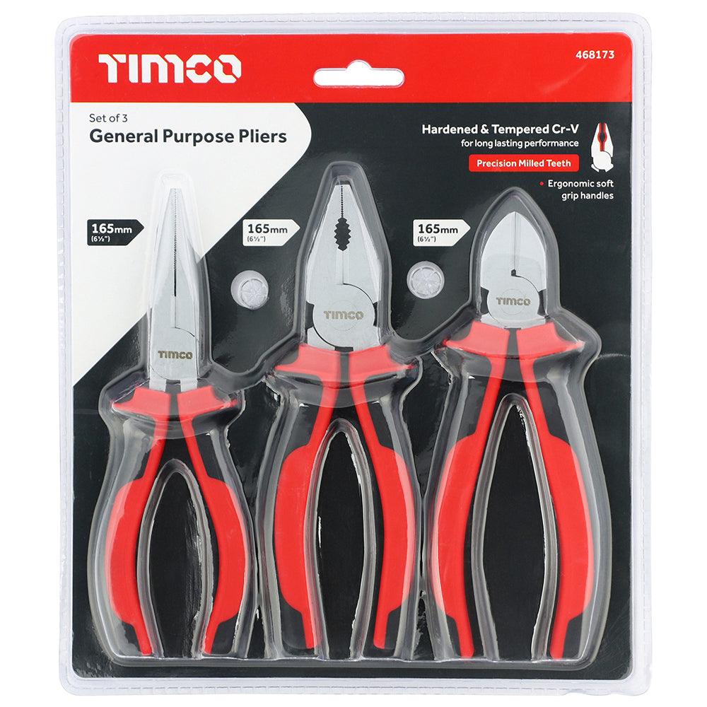 General Purpose Pliers Set - 0