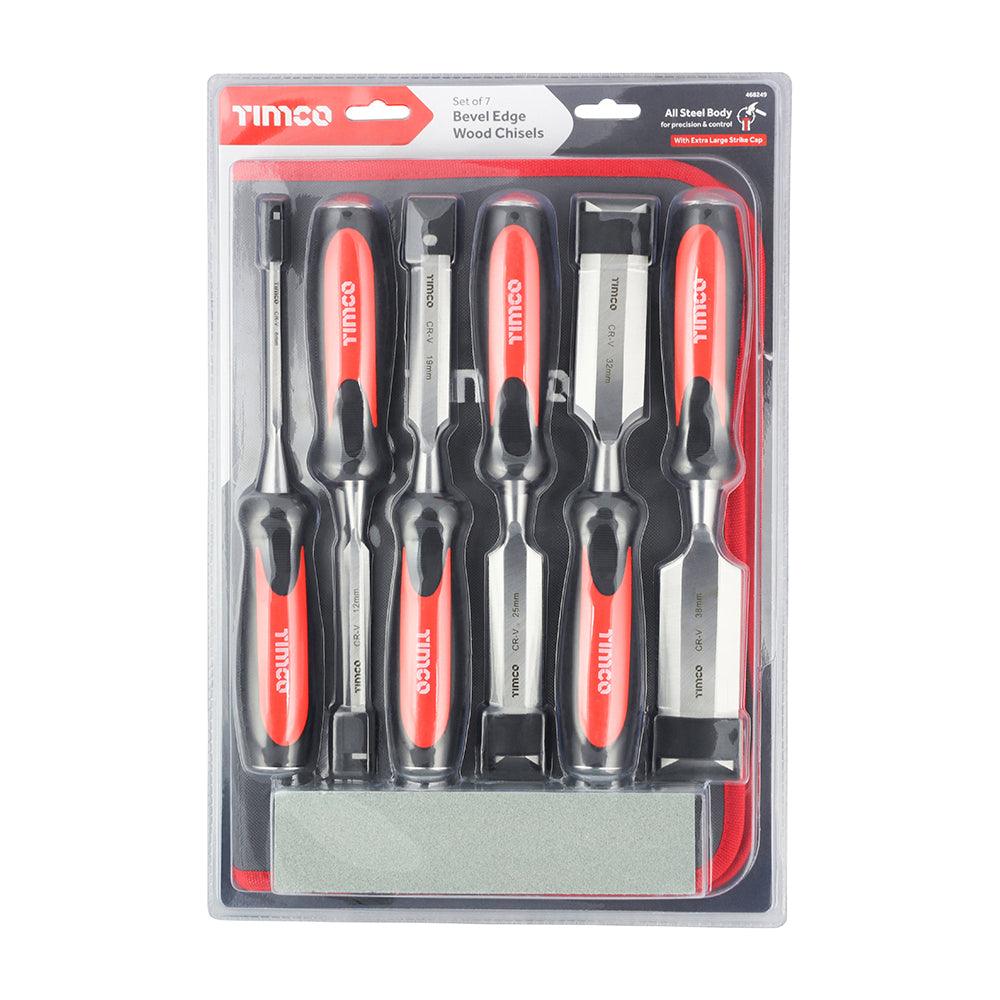 Bevel Edge Wood Chisel Set