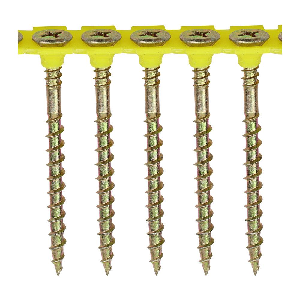 TIMCO Collated Solo Countersunk Gold Woodscrews