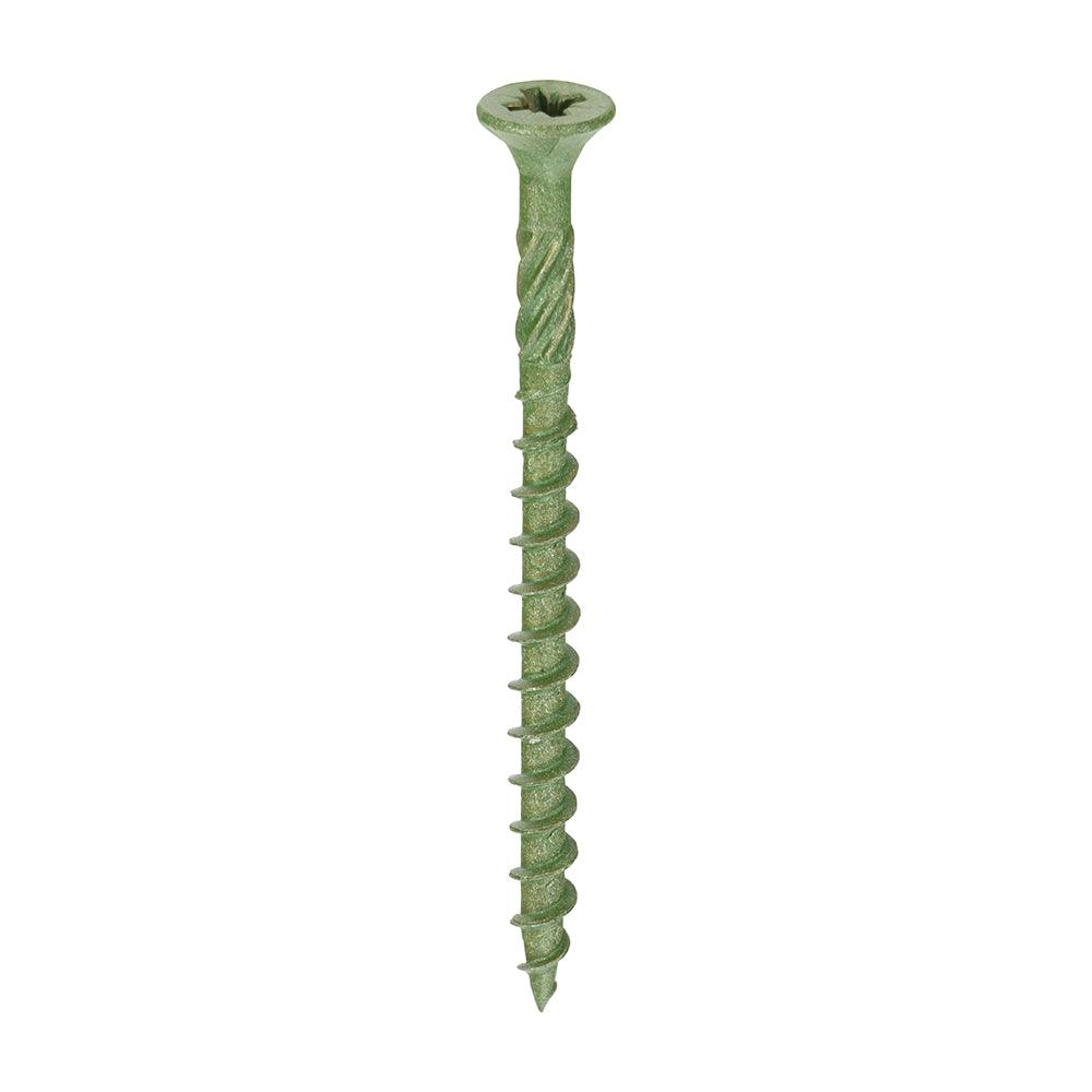 TIMCO Decking Screws Countersunk Exterior Green