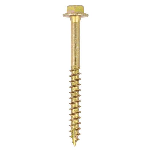 TIMCO Solo Advanced Hex Head Gold Coach Woodscrews