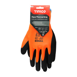 Aqua Thermal Grip Glove