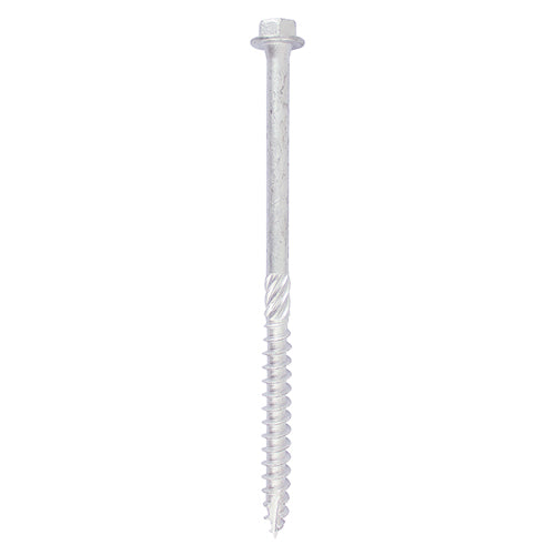 Timber Frame Screw HEX Silver