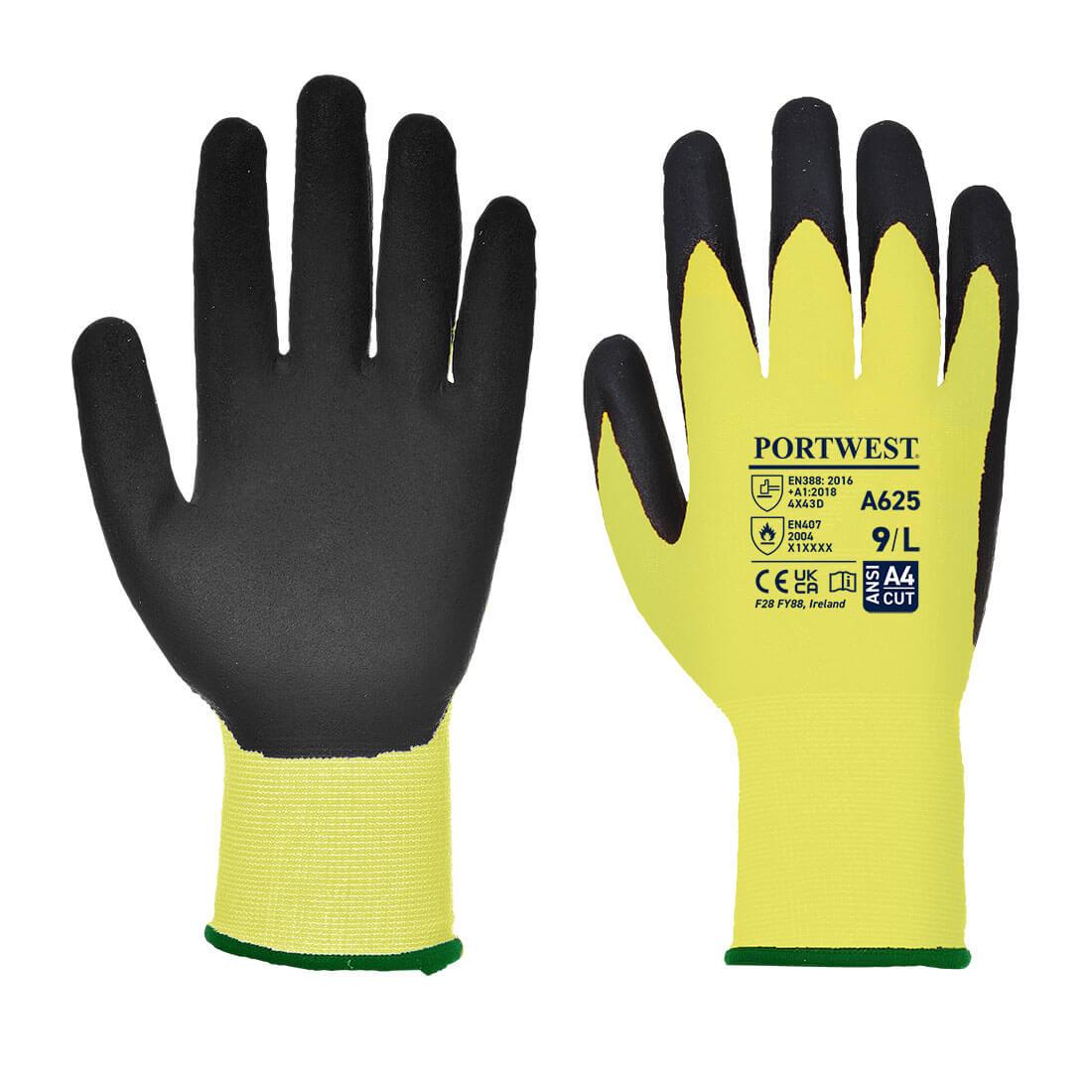 Cut D13 PU Viz-Tex Glove - 0