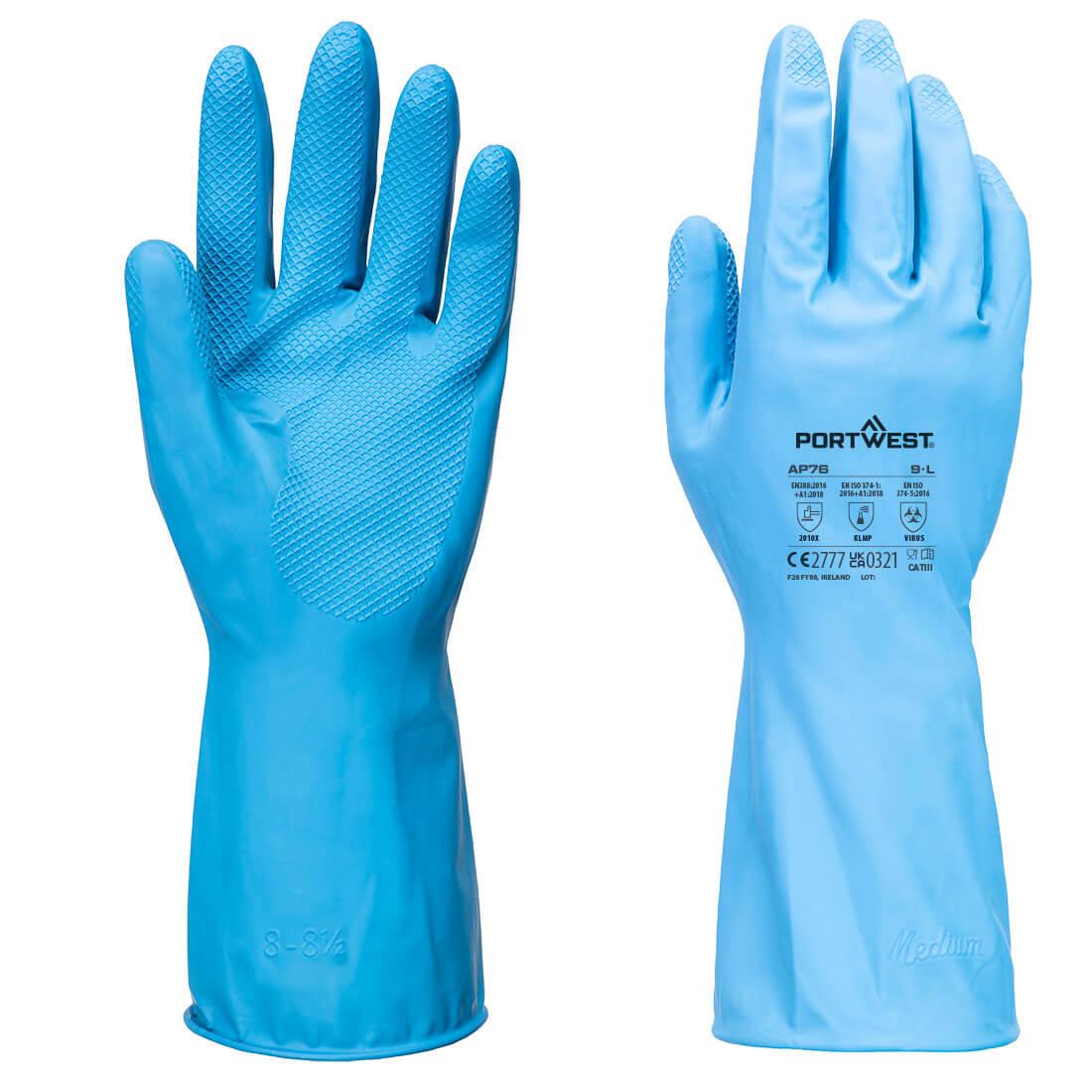 FD Chemical B Latex Light Gauntlet (Pk12)