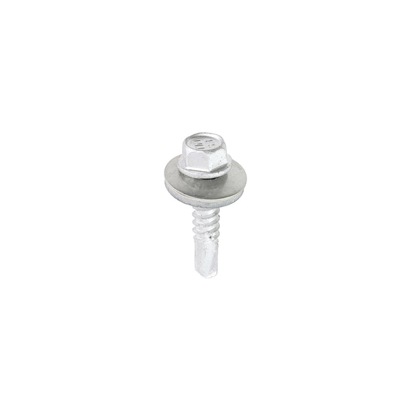 TIMCO Self-Drilling Light Section A2 Stainless Steel Bi-Metal Screws with EPDM Washer