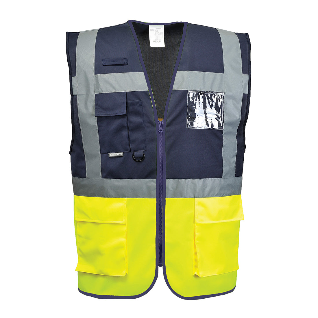 Paris Hi-Vis Contrast Executive Vest