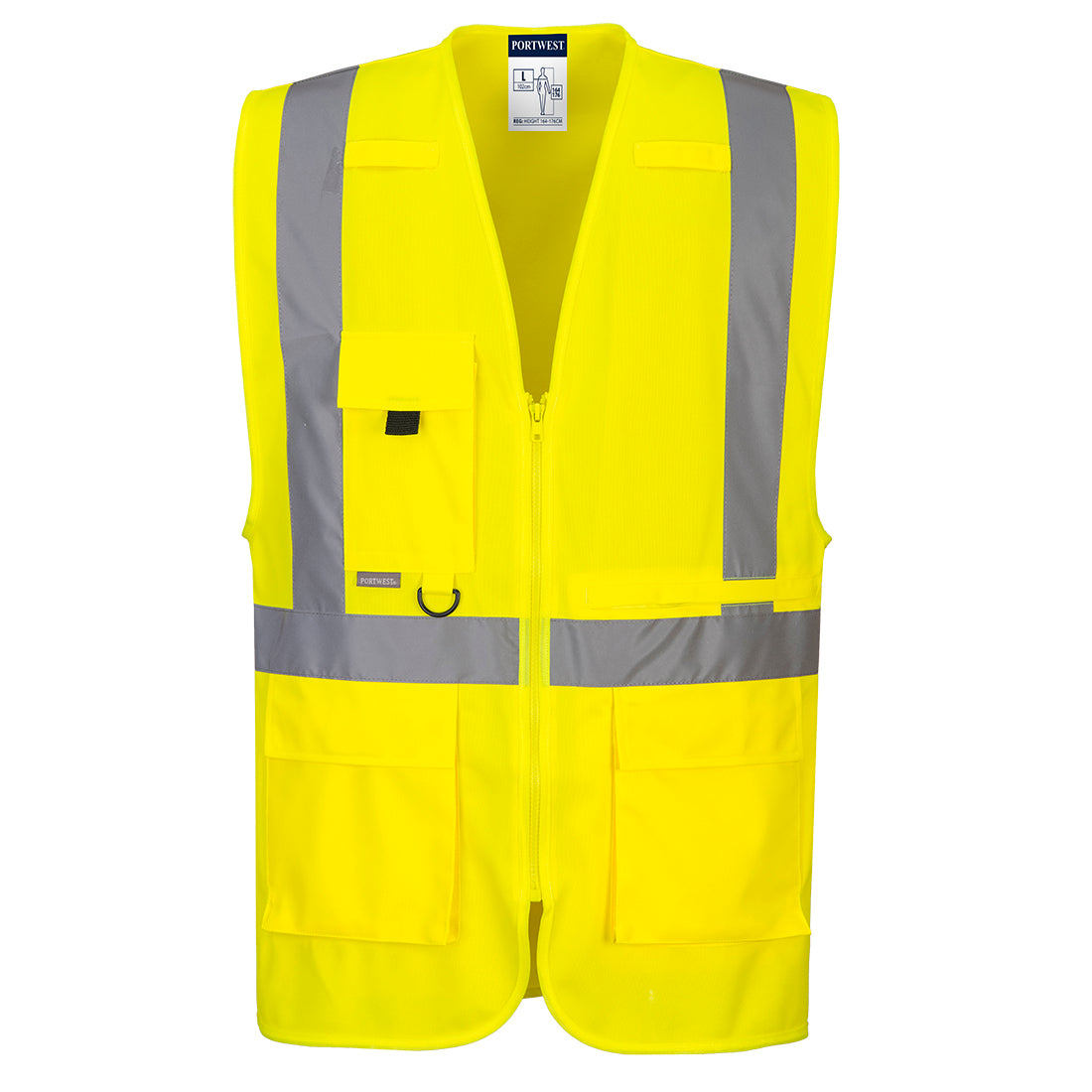 Hi-Vis Tablet Pocket Executive Vest - 0