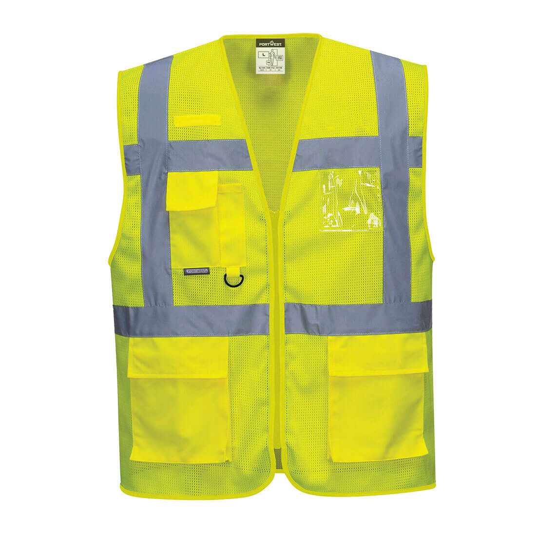 Athens Hi-Vis Mesh Executive Vest - 0