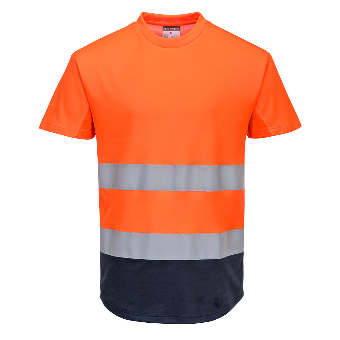 Hi-Vis Contrast Mesh Insert T-Shirt S/S