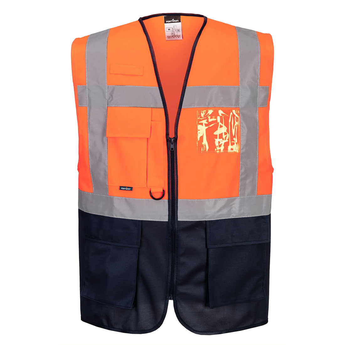 Warsaw Hi-Vis Contrast Executive Vest - 0