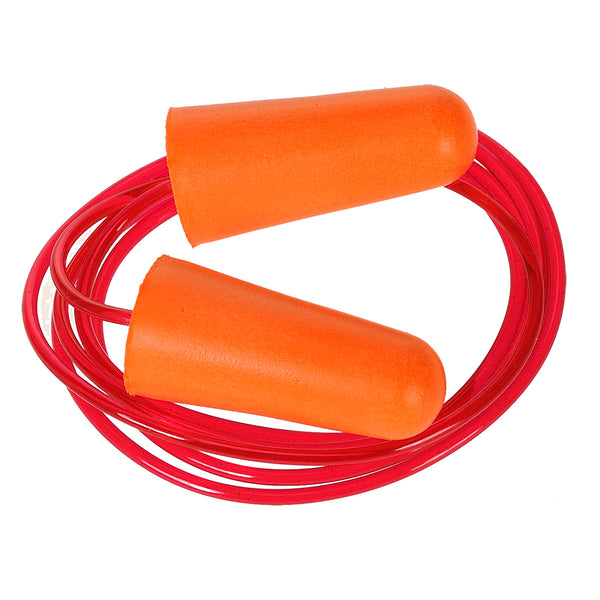 Corded PU Foam Ear Plugs (200 Pairs)