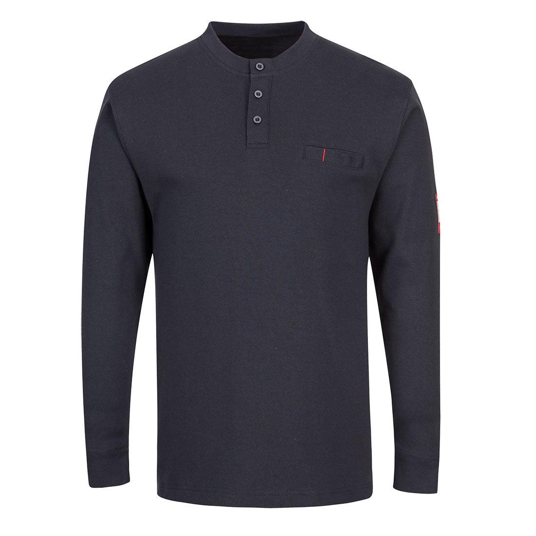 Bizflame Knit Antistatic FR Henley - 0