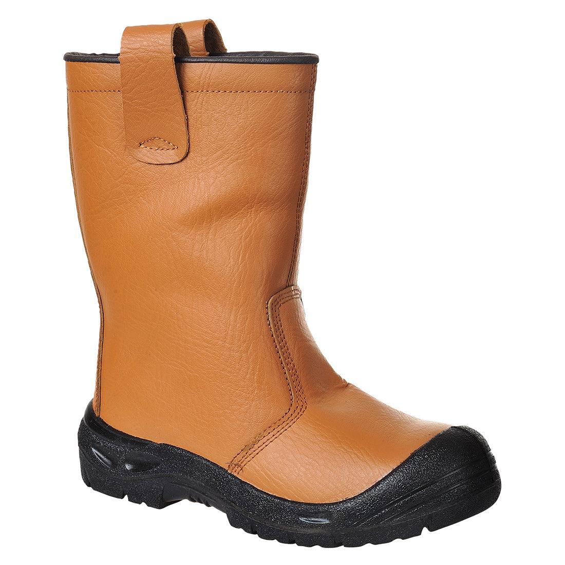 Steel Leather Rigger Boot S3 SR - 0