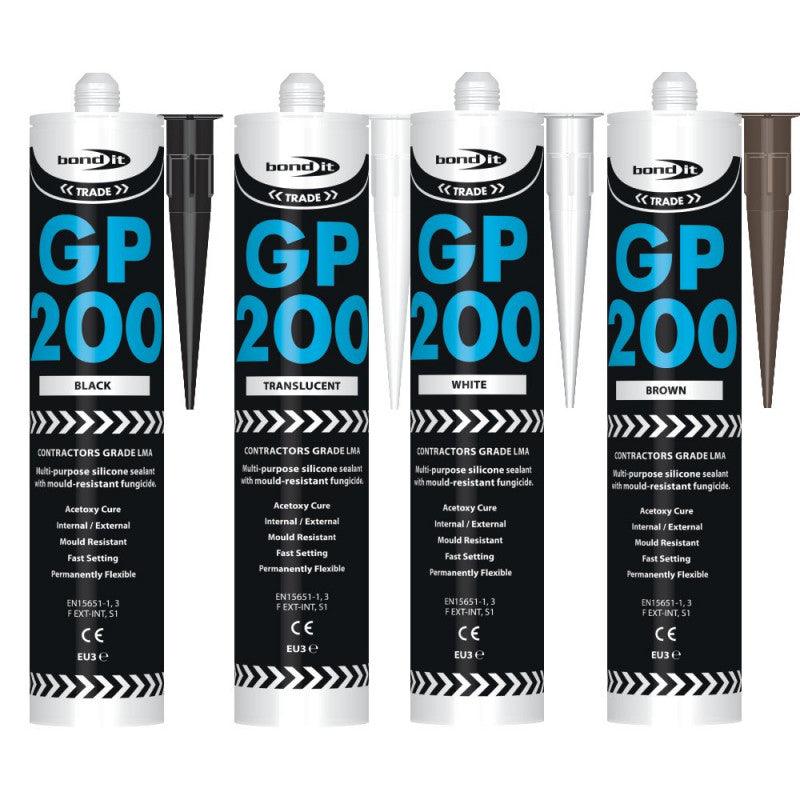 GP200 General Purpose Contractors Grade Acetoxy Silicone Sealant