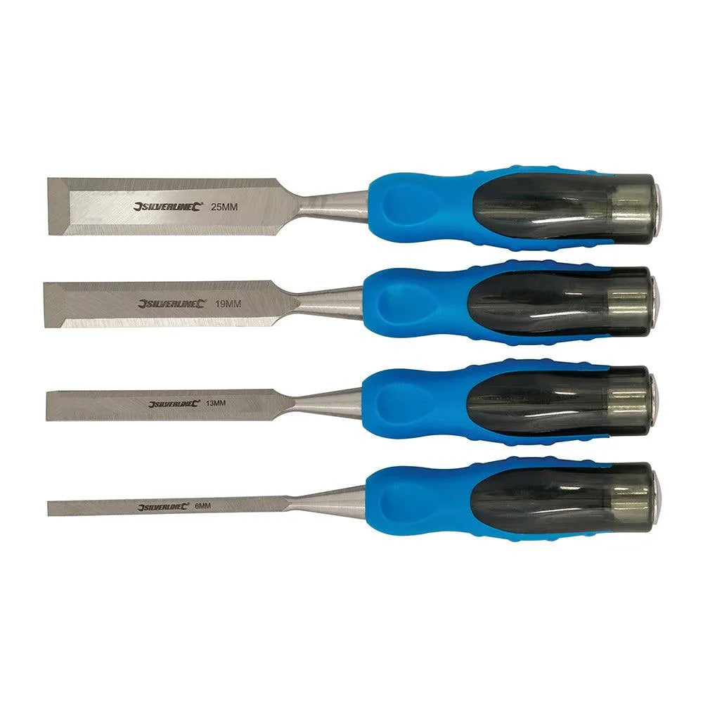 Silverline Expert Wood Chisel Set 4pce - 0