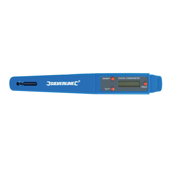 Silverline Pocket Digital Probe Thermometer