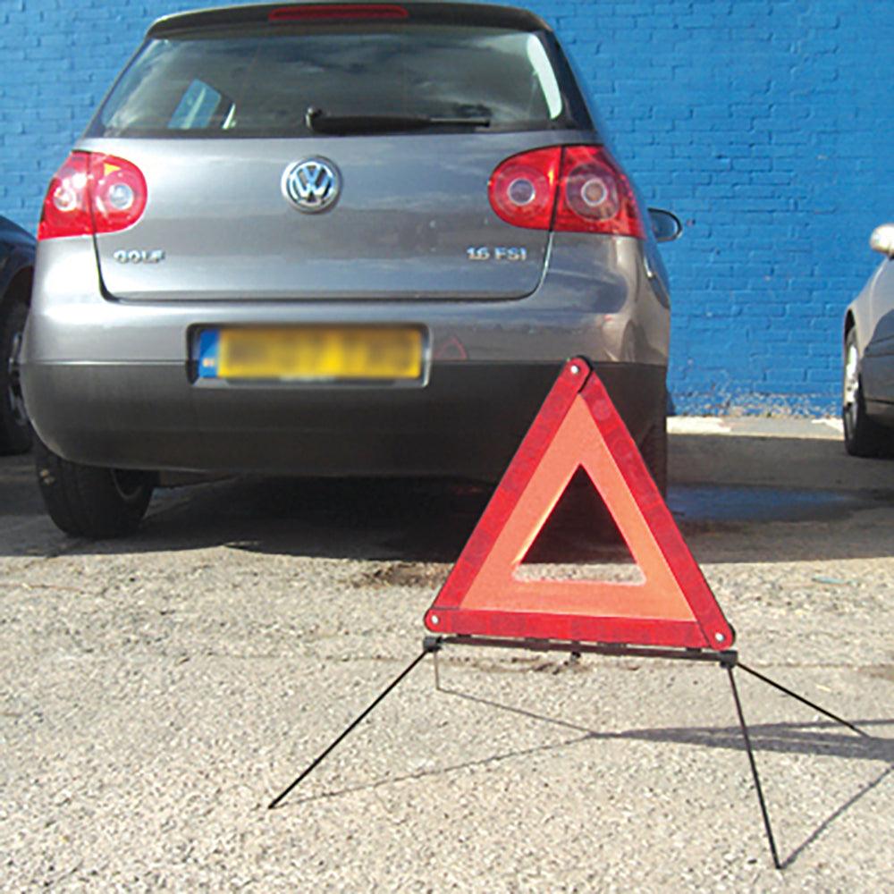 Silverline Reflective Road Safety Triangle - 0