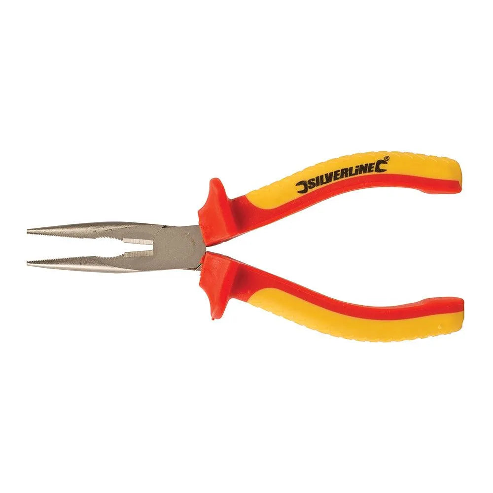 Silverline Expert VDE Long Nose Pliers - 0