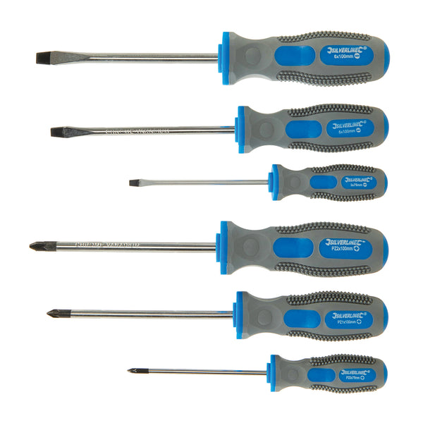 Silverline General Purpose Screwdriver Set 6pce